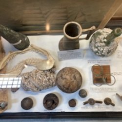 Polperro Heritage Museum of Smuggling and Fishing - One of the displays