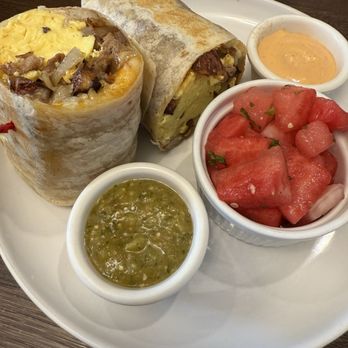 Red Maple - Brisket breakfast burrito - Cafes Near Me - Los Angeles, California Red Maple - Brisket breakfast burrito - Cafes Near Me - Los Angeles, California
