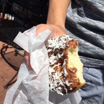 Rose Donuts - Chocolate coconut - Coffee & Tea Near Me - San Diego, California Rose Donuts - Chocolate coconut - Coffee & Tea Near Me - San Diego, California