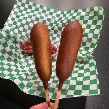 PLANT SLAYER - You must get a corn dog! - Vegan Near Me - Fresno, California