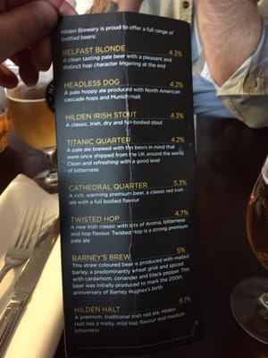 threads coffee at Hilden Brewery by null