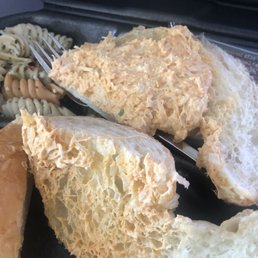 Barely any chicken salad
