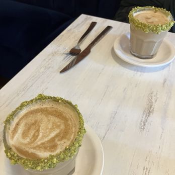 Mood Restaurant & Cafe - Pistachio lattes - Coffee & Tea Near Me - Boston, Massachusetts Mood Restaurant & Cafe - Pistachio lattes - Coffee & Tea Near Me - Boston, Massachusetts