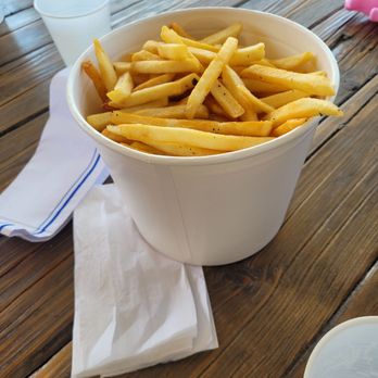 Provo Burger - Bucket of fries - great level of seasoning and crispiness - Burgers Near Me - Provo, Utah Provo Burger - Bucket of fries - great level of seasoning and crispiness - Burgers Near Me - Provo, Utah