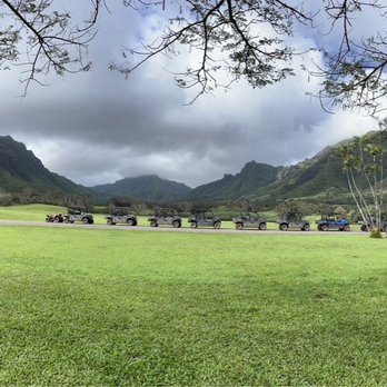 Kualoa Ranch - Pano of Jurassic valley - Tours Near Me - Kaneohe, Hawaii