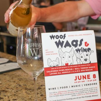 Wiens Cellars - Wien's Cellars supporting dog rescue! "A truly special group with big hearts!" - Wine Tasting Room Near Me - Temecula, California