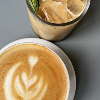 Work in Progress - Rosemary Brown Sugar Oat Latte & Oat Latte - Wine Bars Near Me - Costa Mesa, California Work in Progress - Rosemary Brown Sugar Oat Latte & Oat Latte - Wine Bars Near Me - Costa Mesa, California
