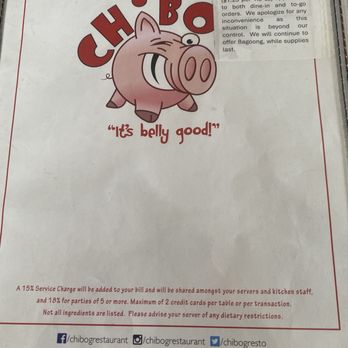 Chibog - Menu - Filipino Near Me - Daly City, California Chibog - Menu - Filipino Near Me - Daly City, California