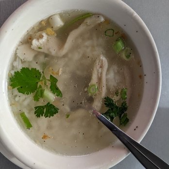 Thai Pot Cafe - Chicken and Rice Soup - Thai Near Me - Denver, Colorado Thai Pot Cafe - Chicken and Rice Soup - Thai Near Me - Denver, Colorado