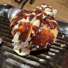 Yummy fried ice cream