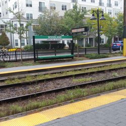 Woodland - On the inbound platform at Woodland Station
