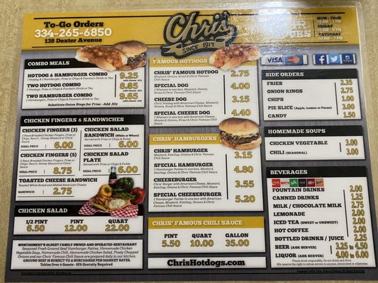 Chris' Famous Hotdogs by null