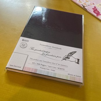 Kinokuniya - TomoeRiver Notebook. 52g/m2. 5mm dot grid. A5, 368 pages. - Bookstores Near Me - Austin, Texas