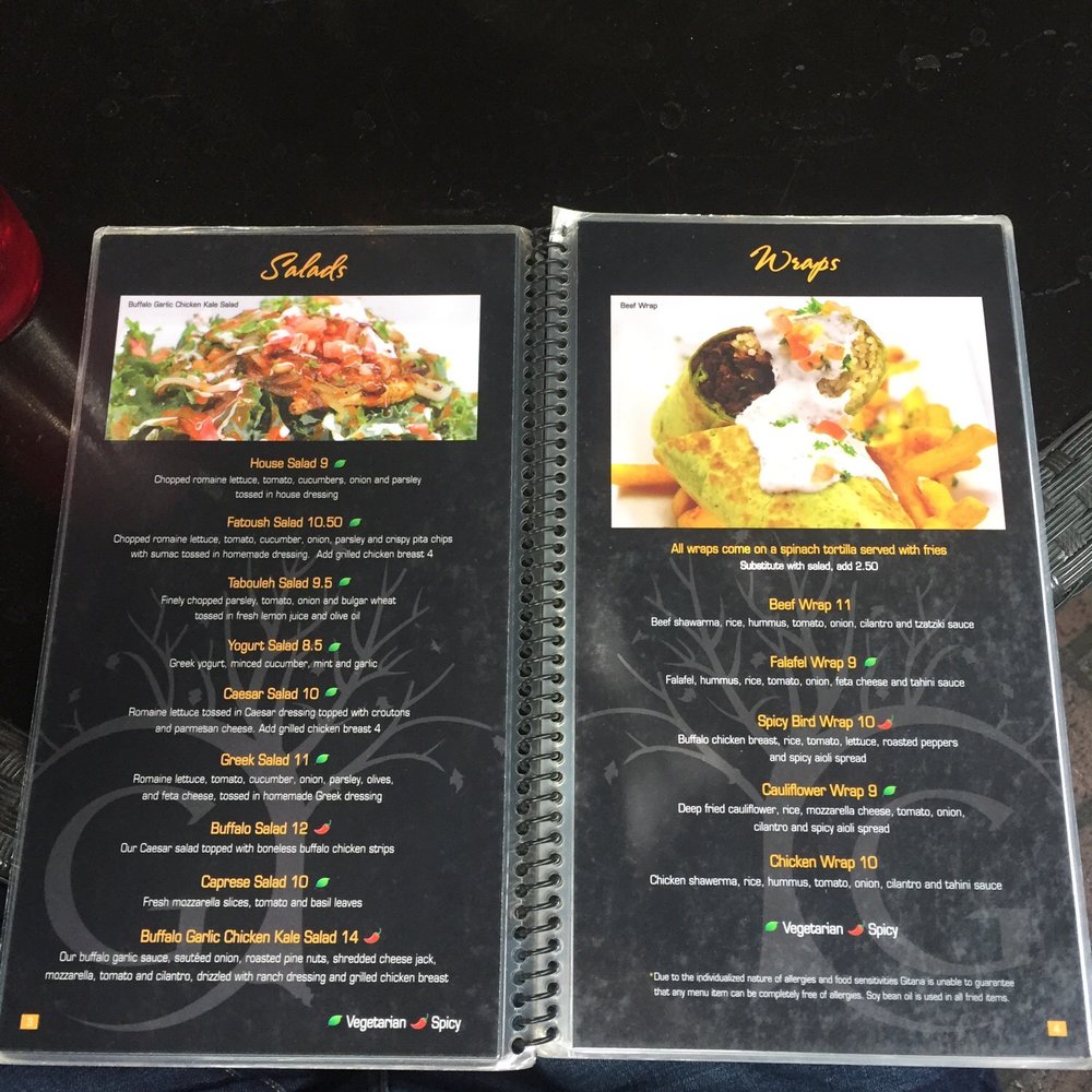 Gitana Restaurant - Middle Eastern Near Me - Burbank, California