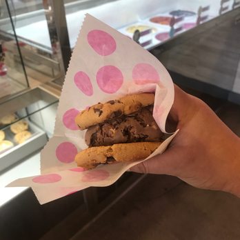 Baskin Robbins - Rocky road on chocolate chunk cookie sandwich - Ice Cream & Frozen Yogurt Near Me - Los Angeles, California Baskin Robbins - Rocky road on chocolate chunk cookie sandwich - Ice Cream & Frozen Yogurt Near Me - Los Angeles, California