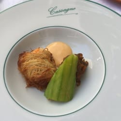 Auberge de Cassagne - Restaurant - Crevette en kadaif