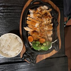 Kiku Sushi Family - 49-1. chicken/ vegetable Teriyaki