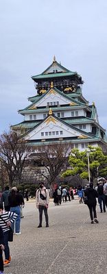 Osaka Castle by null