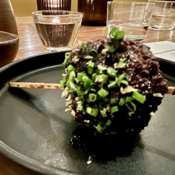 Nineteen Hyaku - Wagyu tsukune skewer - Sushi Bars Near Me - San Antonio, Texas Nineteen Hyaku - Wagyu tsukune skewer - Sushi Bars Near Me - San Antonio, Texas