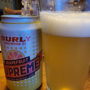 Surly Brewing - Grapefruit Supreme... excellent sour beer from Surly! - Breweries Near Me - Minneapolis, Minnesota Surly Brewing - Grapefruit Supreme... excellent sour beer from Surly! - Breweries Near Me - Minneapolis, Minnesota