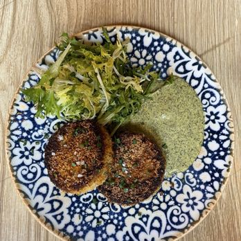 Aba - Jumbo Lump Crab Cakes - Mediterranean Near Me - Austin, Texas