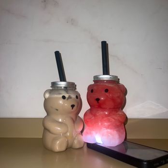 Boba Bear - banana milk tea and watermelon slush - Hookah Bars Near Me - Rowland Heights, California Boba Bear - banana milk tea and watermelon slush - Hookah Bars Near Me - Rowland Heights, California