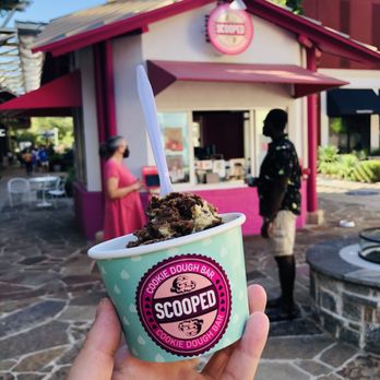 Scooped Cookie Dough Bar - Brookie Scoop - Desserts Near Me - San Antonio, Texas Scooped Cookie Dough Bar - Brookie Scoop - Desserts Near Me - San Antonio, Texas