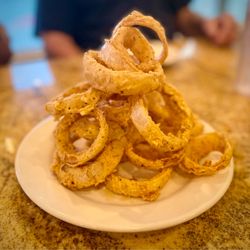 6 Klicks Cafe - Onion rings