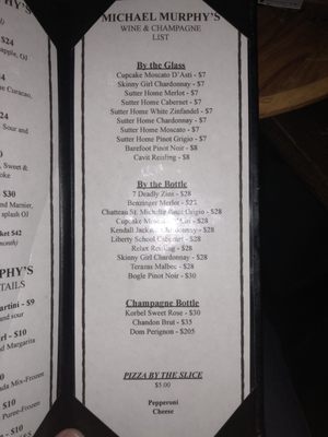 Menu photo 1 Michael Murphy's Dueling Piano Bar Oklahoma City, OK Menu photo 1 Michael Murphy's Dueling Piano Bar Oklahoma City, OK
