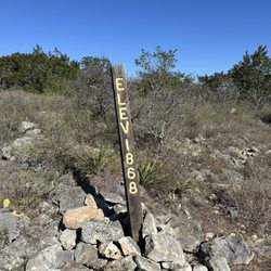 Hill Country State Natural Area - Top of peak trail! 1/2025