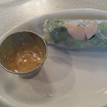 Ginger Pop - Salad  roll with peanut  dipping sauce - Thai Near Me - Vancouver, Washington