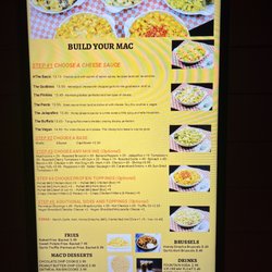 MAC’D - Menu
