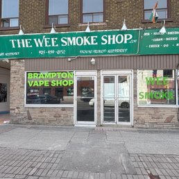 Exterior photo of The Wee Smoke Shop - Brampton, Ontario Exterior photo of The Wee Smoke Shop - Brampton, Ontario
