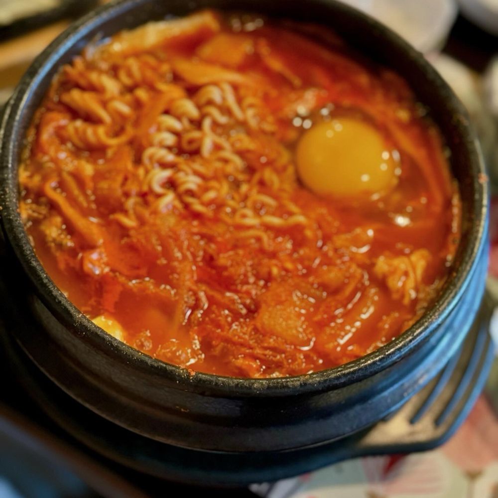 BBB Tofu House - Large kimchi ramyon. Spicy. This was perfect and I would this again except I will order it extra spicy. - Korean Near Me - Orlando, Florida BBB Tofu House - Large kimchi ramyon. Spicy. This was perfect and I would this again except I will order it extra spicy. - Korean Near Me - Orlando, Florida