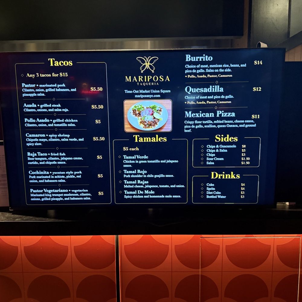 Menu Menu