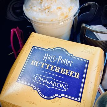 Cinnabon - Limited edition promotional Butterbeer Chillata and Cinnabon - Bakeries Near Me - Reno, Nevada Cinnabon - Limited edition promotional Butterbeer Chillata and Cinnabon - Bakeries Near Me - Reno, Nevada