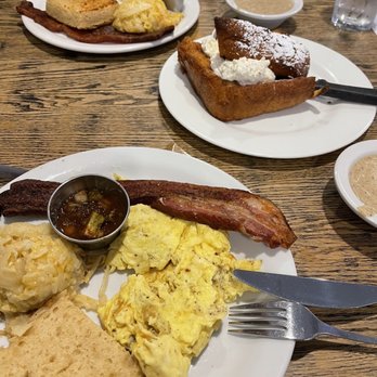 Phoebe's Diner - Deep Fried French Toast Buttermilk Biscuits and Sage Sausage Gravy Badass Bacon and Eggs - Breakfast & Brunch Near Me - Austin, Texas Phoebe's Diner - Deep Fried French Toast Buttermilk Biscuits and Sage Sausage Gravy Badass Bacon and Eggs - Breakfast & Brunch Near Me - Austin, Texas