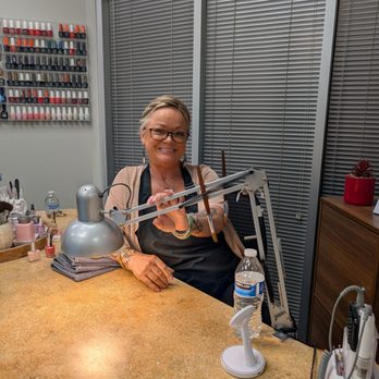 Style By Design - Kellie at her station - Nail Salons Near Me - Yorktown, Virginia Style By Design - Kellie at her station - Nail Salons Near Me - Yorktown, Virginia