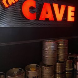 The Cave Sports Bar - They sell a lot of beer!