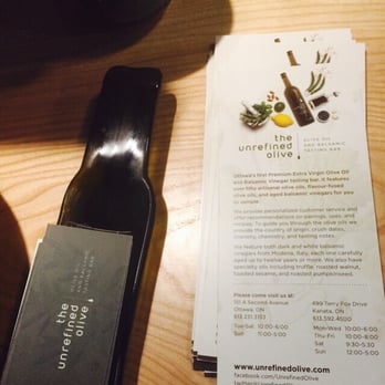 The Unrefined Olive - Specialty Food Near Me - Ottawa, Ontario