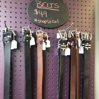 Concept Leather Company - Genuine Leather Belts - Leather Goods Near Me - Acton, Ontario