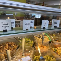 The Granola Jar - Up close salad descritions
