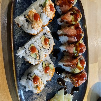 Sushi Ari - California Roll and Heart Attack Roll. - Sushi Bars Near Me - Puyallup, Washington Sushi Ari - California Roll and Heart Attack Roll. - Sushi Bars Near Me - Puyallup, Washington