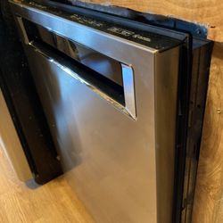 Christie's Appliance & Mattress Company - So called properly installed dishwasher sticking out two inches