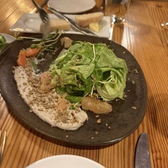 Farm & Table - Fresh Garden Salad with Homus - New American Near Me - Albuquerque, New Mexico