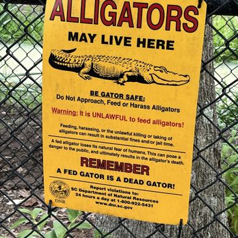 Cypress Gardens - Awesome sign! - Parks Near Me - Moncks Corner, South Carolina