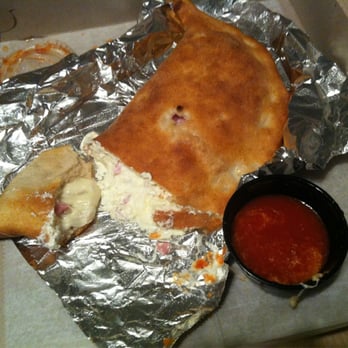 Ameti's Pizza - Ham Ricotta Calzone - Pizza Near Me - Clifton, New Jersey