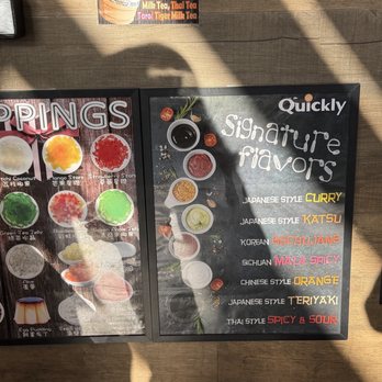 Quickly - Toppings and sauces - Bubble Tea Near Me - Mountain View, California Quickly - Toppings and sauces - Bubble Tea Near Me - Mountain View, California