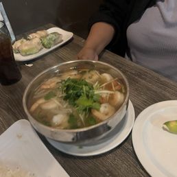 Shrimp pho