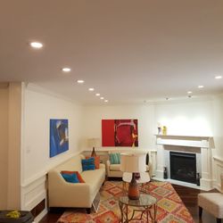 Stucco Master - finished ceilling after potlights installation